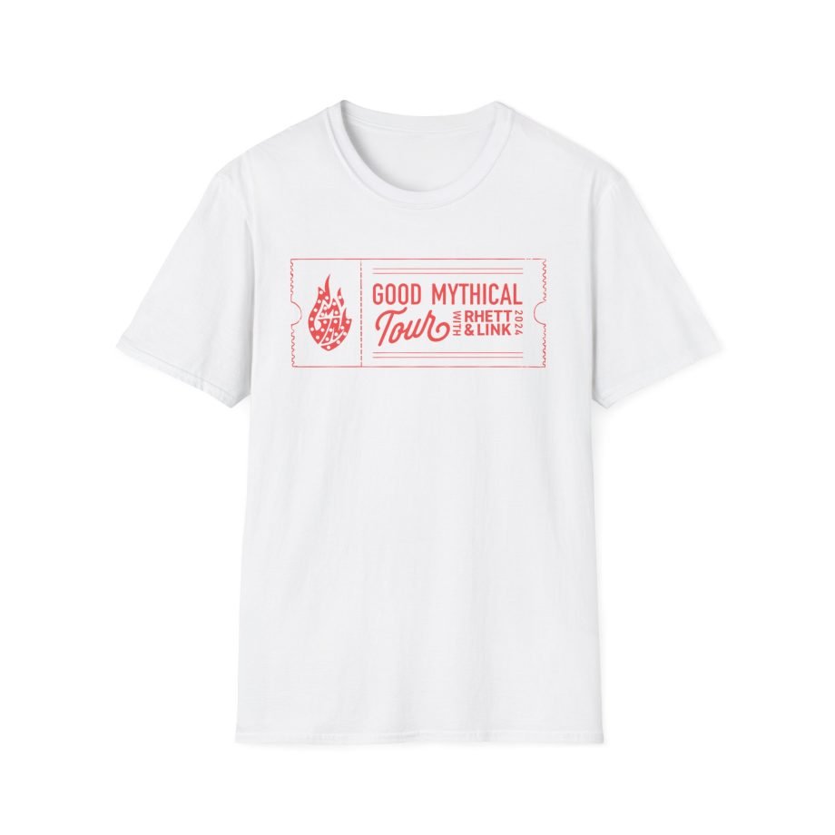 Good Mythical Morning Tour Collage unisex softstyle t-shirt