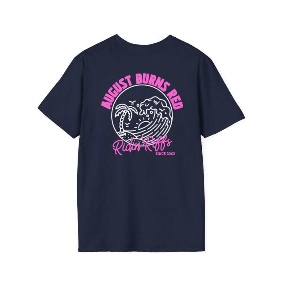 August Burns Red Riff Riders Teal Unisex Softstyle T-Shirt