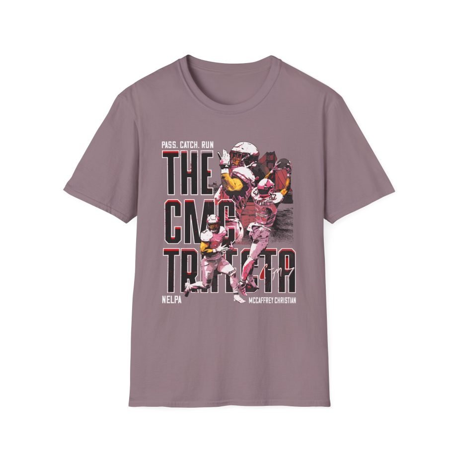 Christian Mccaffrey Trifecta Unisex Softstyle T-Shirt