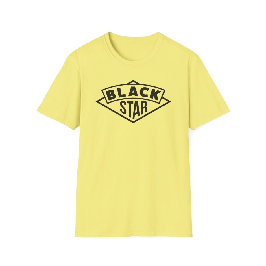 Black Star Icon Unisex Softstyle T-Shirt