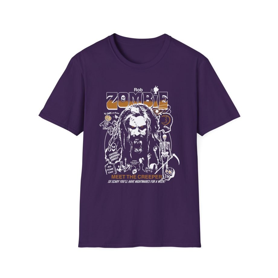 Rob Zombie Meet the Creeper Unisex Softstyle T-Shirt