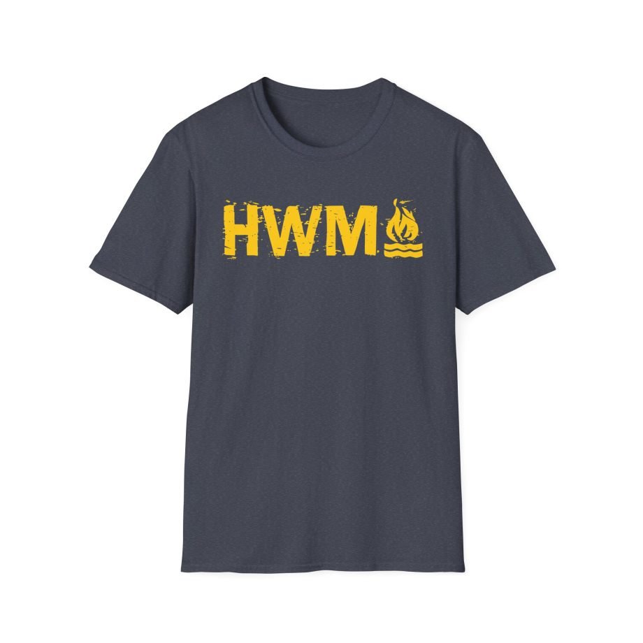 Hot Water Music OG Letter Unisex Softstyle T-Shirt