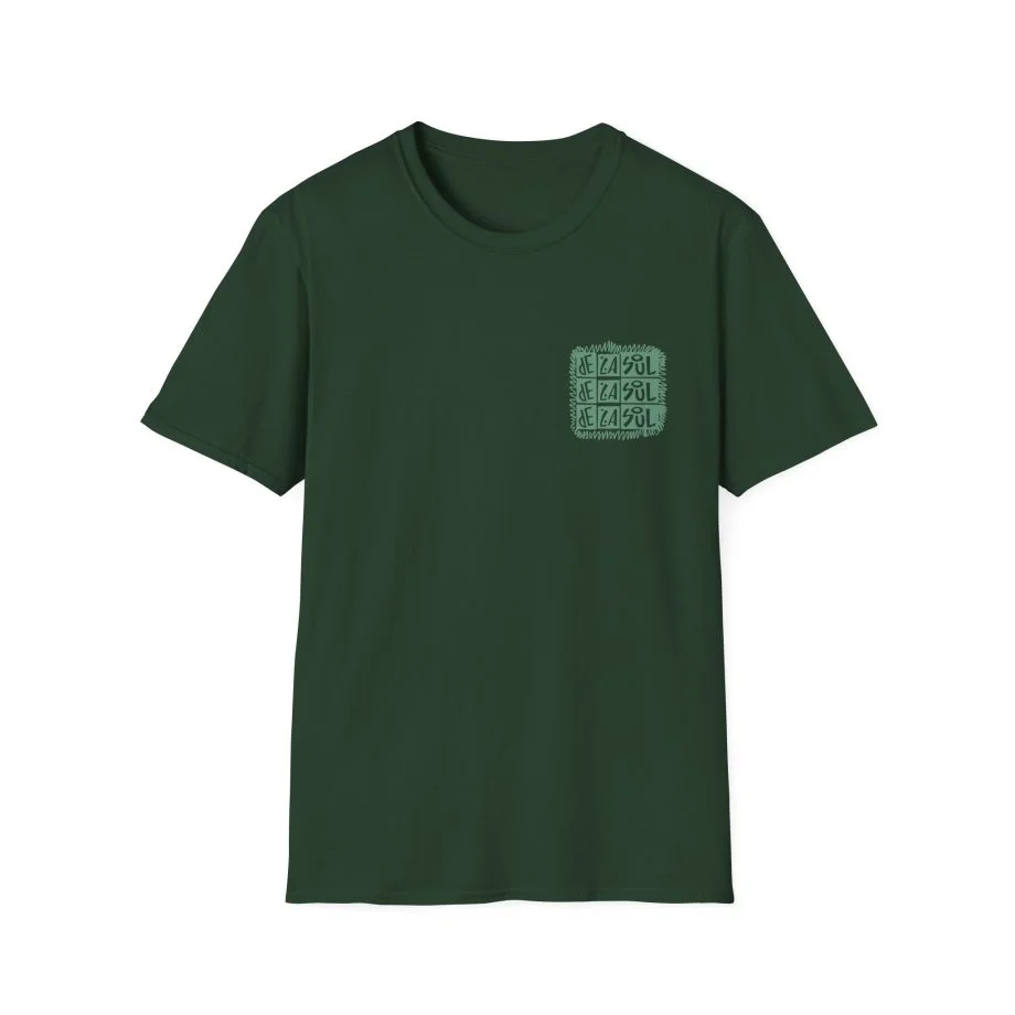 De La Soul Repeating Logo Unisex Softstyle T-Shirt