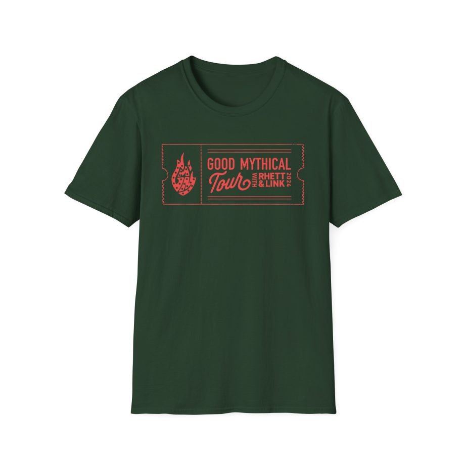 Good Mythical Morning Tour Collage unisex softstyle t-shirt
