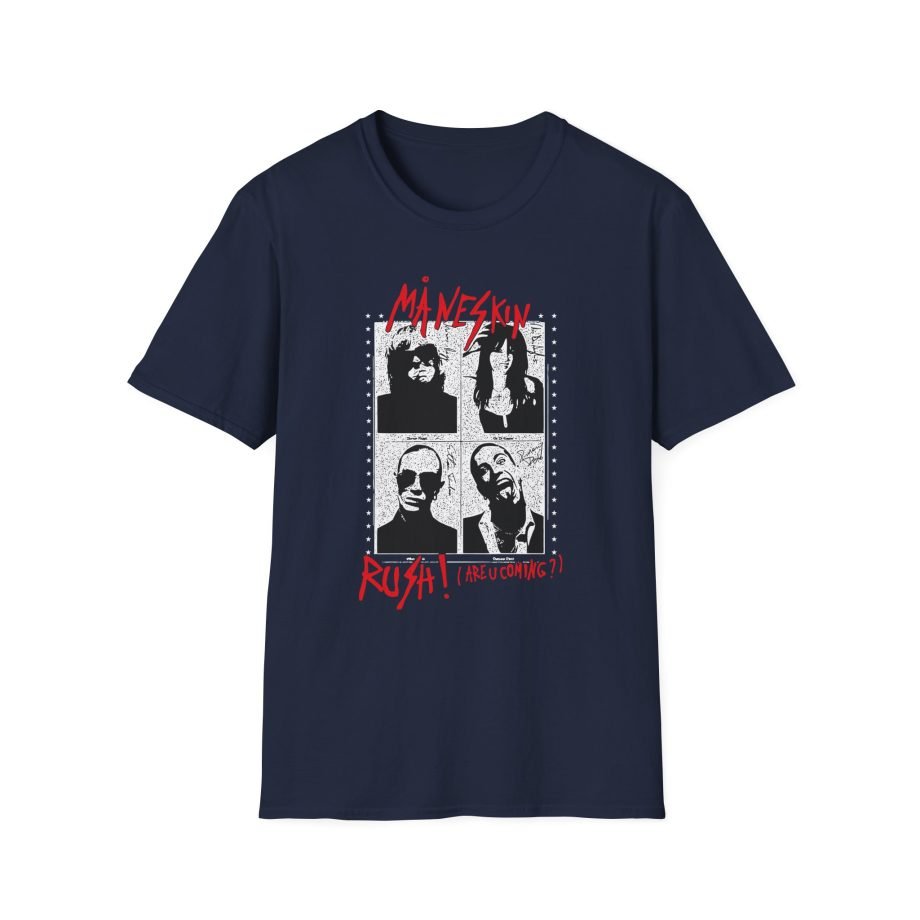 Maneskin RUSH! Unisex Softstyle T-Shirt