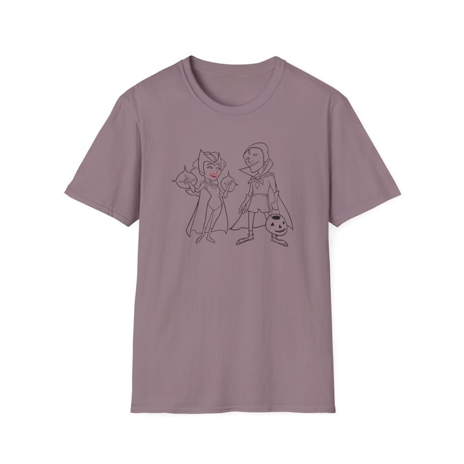 Marvel Wandavision Simple Ink Unisex Softstyle T-Shirt