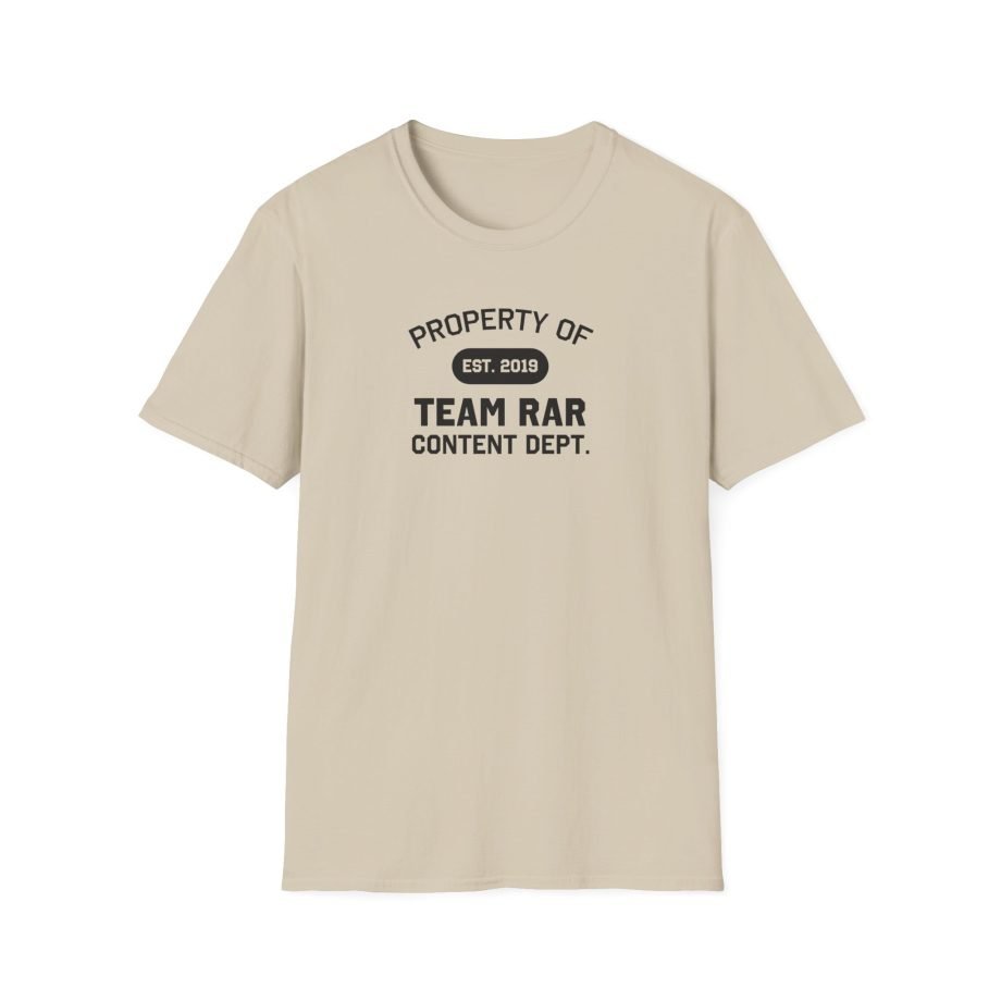 Team Rar Content Dept Unisex Softstyle T-Shirt