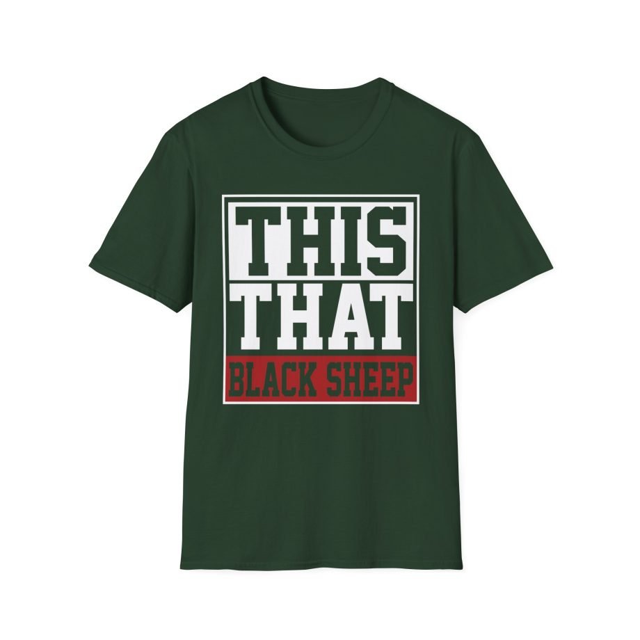 Black Sheep This That Unisex Softstyle T-Shirt