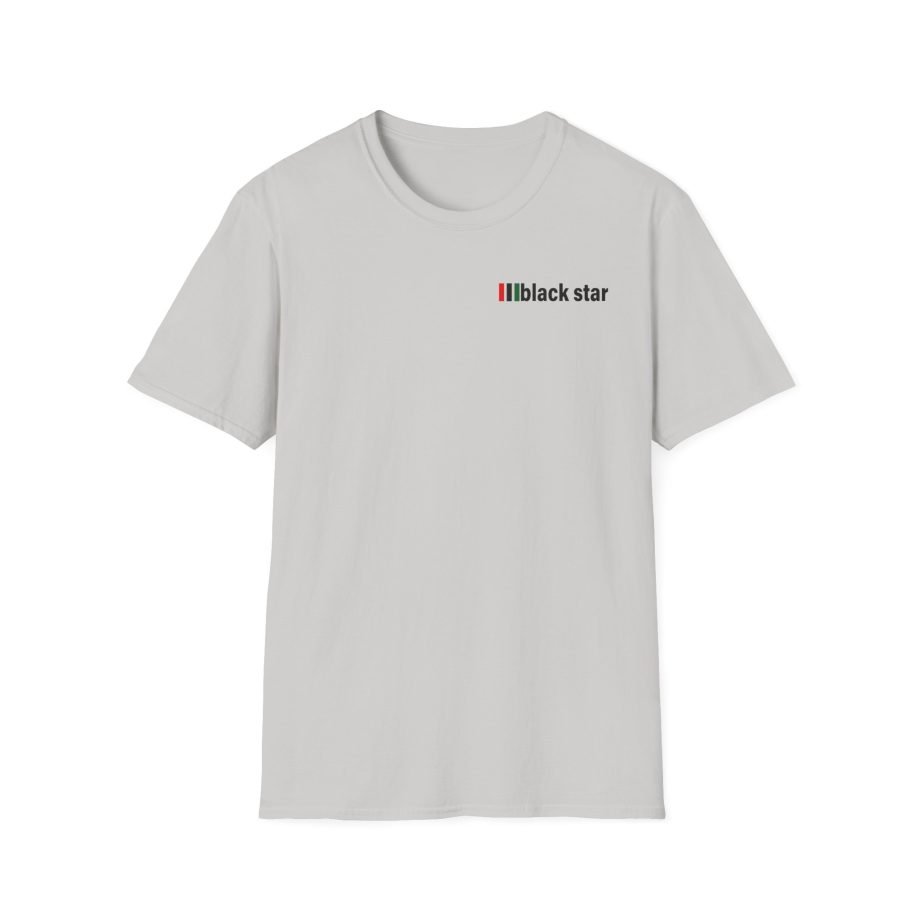 Black Star Logo Unisex Softstyle T-Shirt