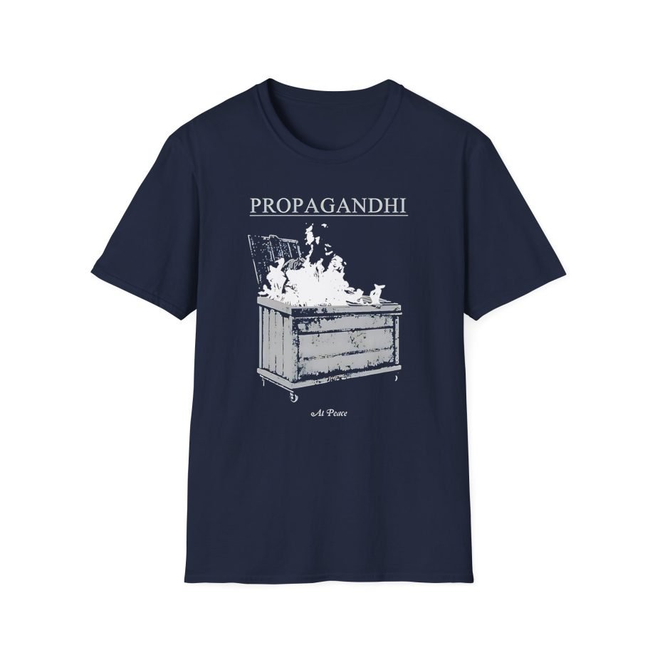 Propagandhi Dumpster Fire Unisex Softstyle T-Shirt