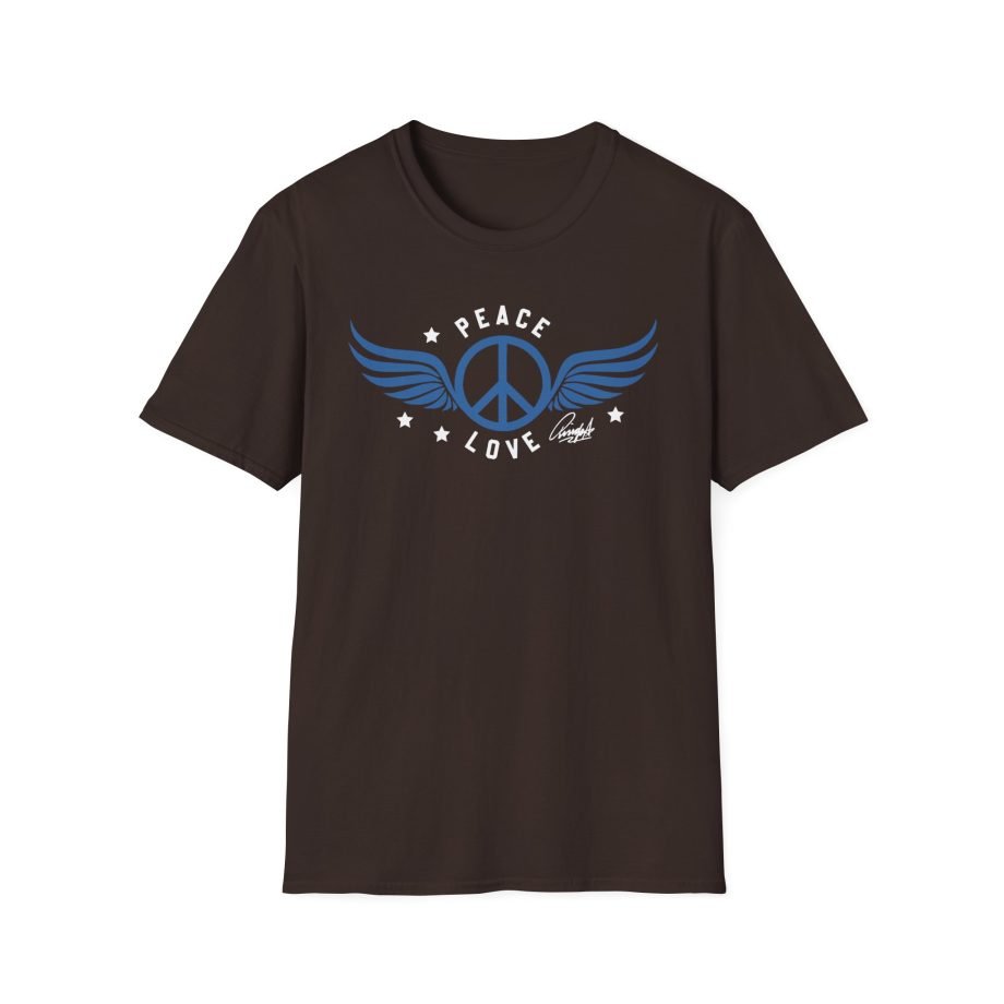 Ringo Starr Peace Love Unisex Softstyle T-Shirt
