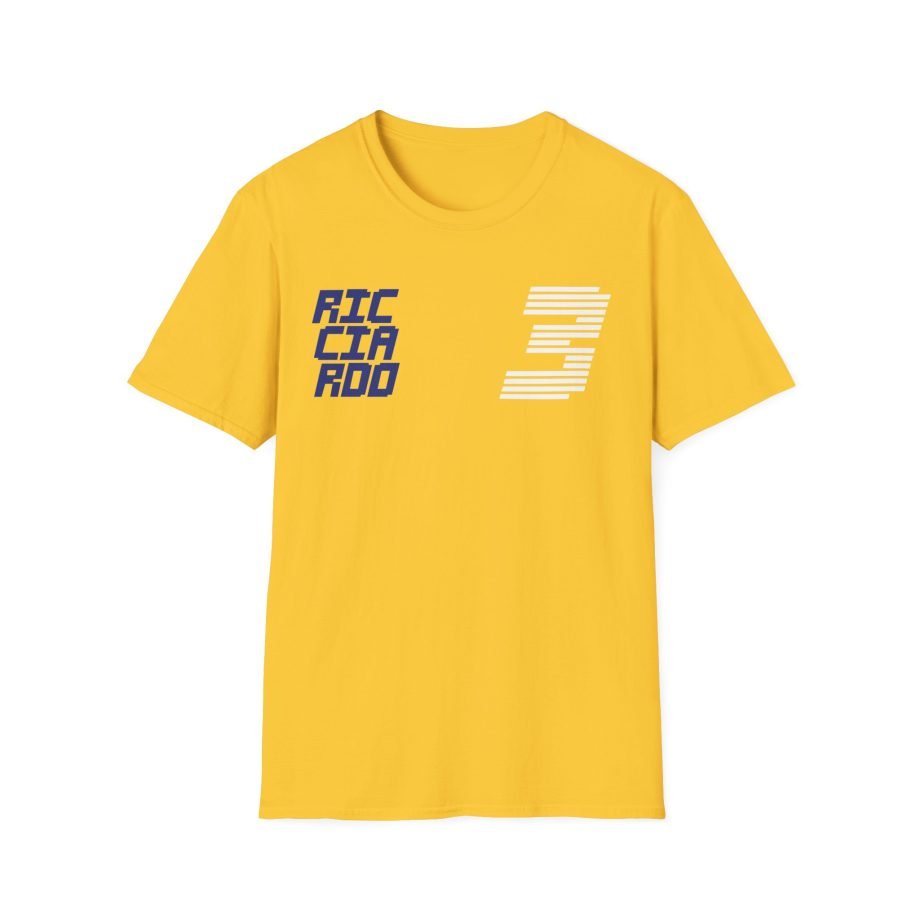 Daniel Ricciardo Dr3 Unisex Softstyle T-Shirt
