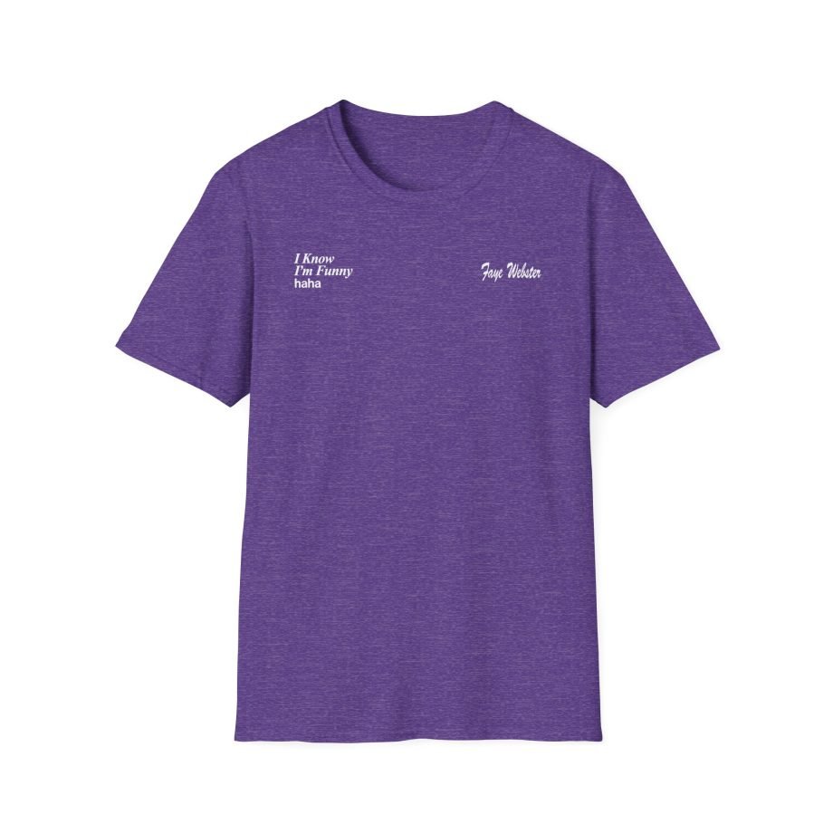 Faye Webster I Know I'm Funny Haha Unisex Softstyle T-Shirt