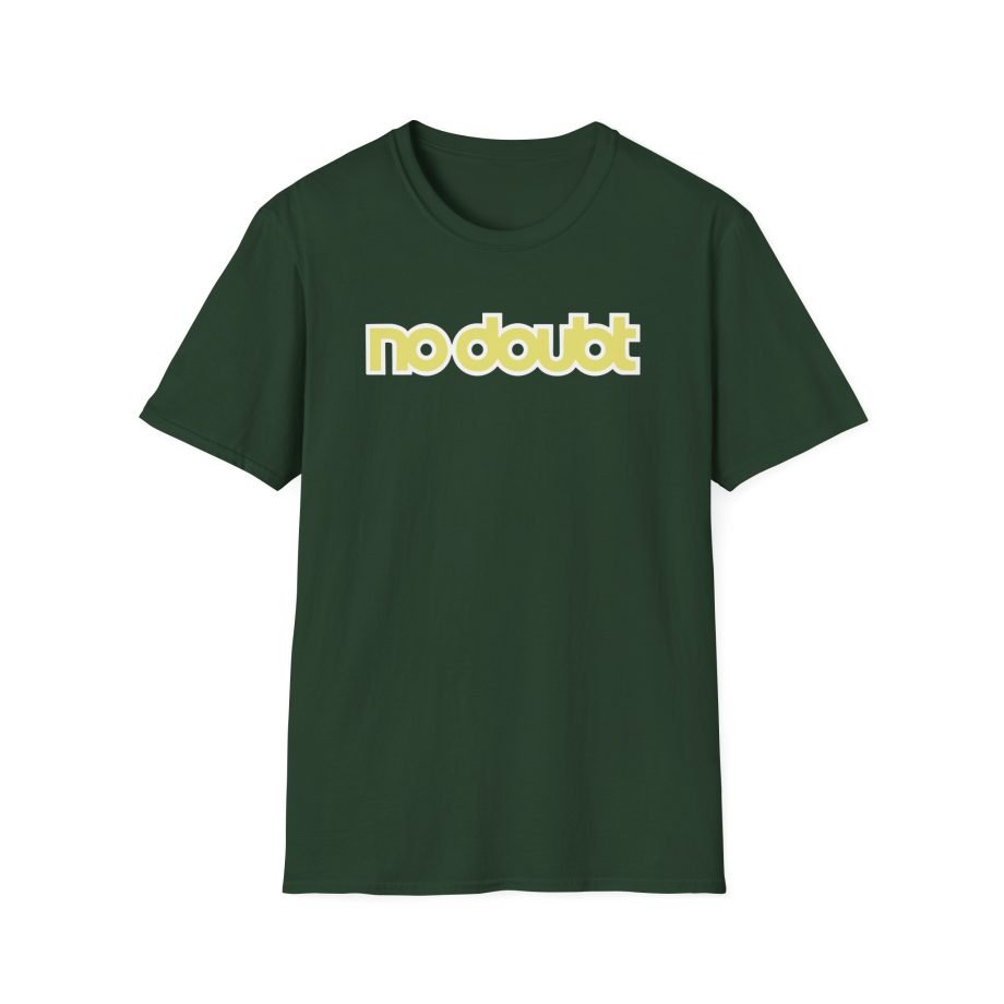 No Doubt Logo Olive Unisex Softstyle T-Shirt