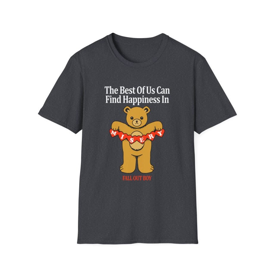 Fall Out Boy Misery Teddy Unisex Softstyle T-Shirt