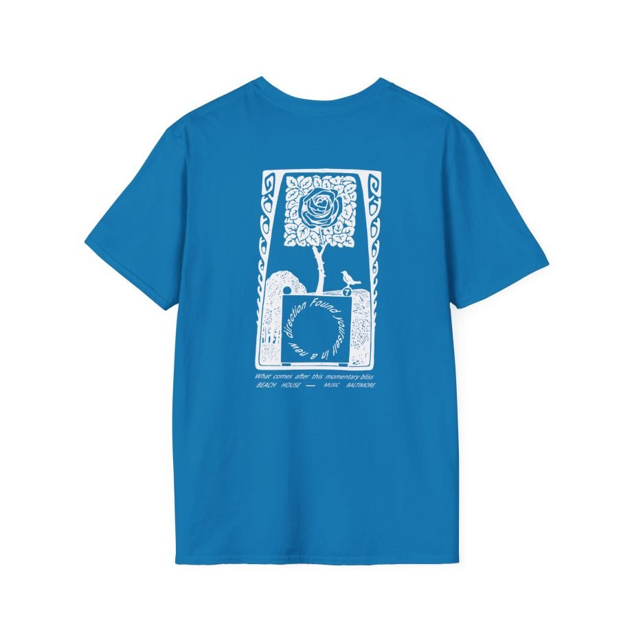 Beach House rose Unisex Softstyle T-Shirt