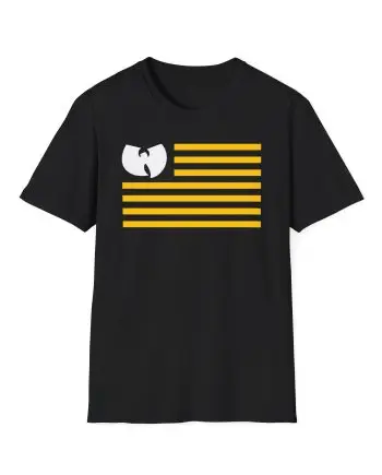 Wu Tang Clan Flag Unisex Softstyle T-Shirt