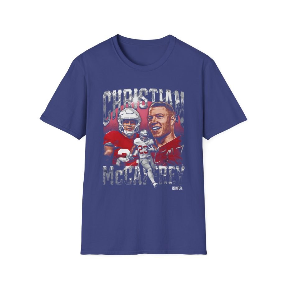 Christian Mccaffrey Vintage Unisex Softstyle T-Shirt
