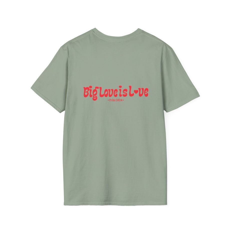 Erin Caldwell Pride BIG LOVE Unisex Softstyle T-Shirt