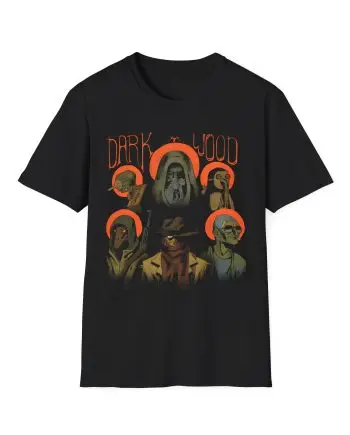 Pyrocynical Darkwood Portraits Unisex Softstyle T-Shirt