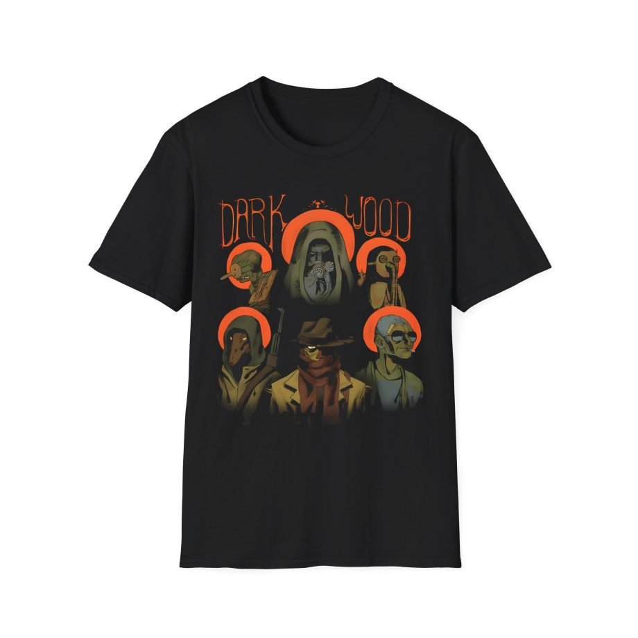 Pyrocynical Darkwood Portraits Unisex Softstyle T-Shirt