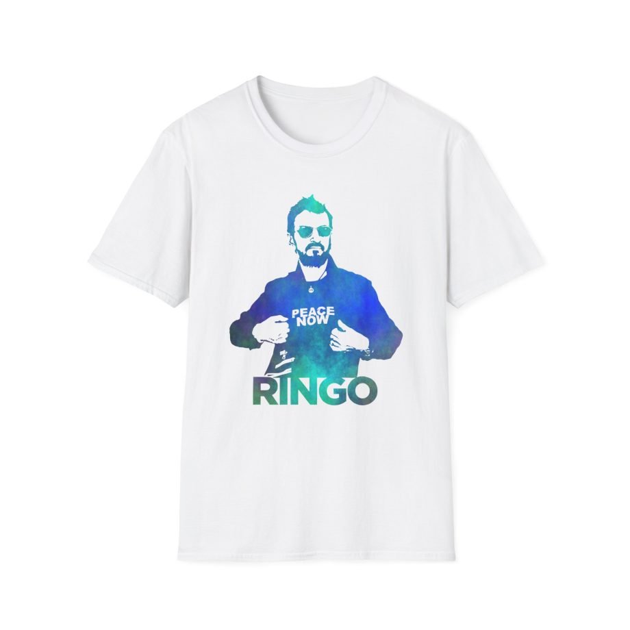 Ringo Starr Peace Now Mint Unisex Softstyle T-Shirt