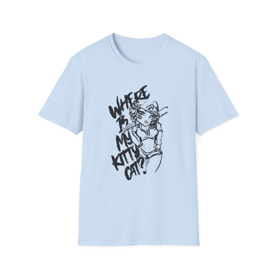 Naughty by Nature Written on Ya Kitten Unisex Softstyle T-Shirt