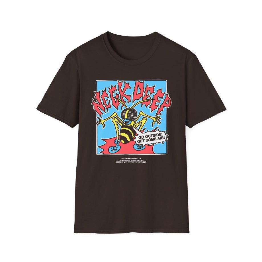 Neck Deep Go Outside Unisex Softstyle T-Shirt