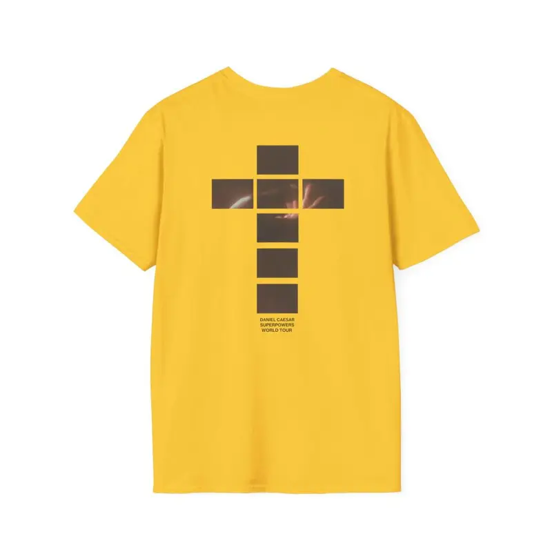 Daniel Caesar Superpowers World Tour Unisex Softstyle T-Shirt