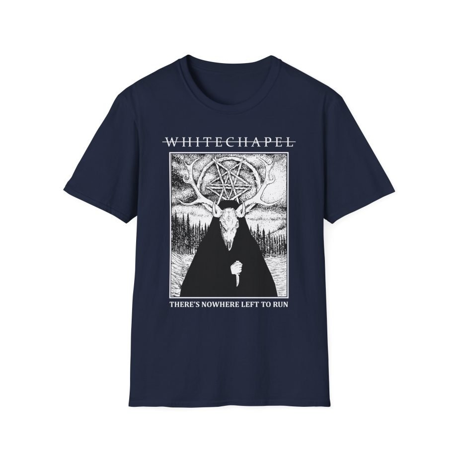 Whitechapel Deer Demon Oil Unisex Softstyle T-Shirt