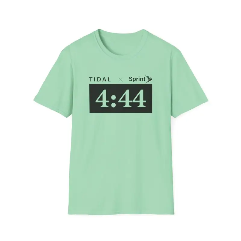 Rare 444 Jay-z Album Tour Unisex Softstyle T-Shirt