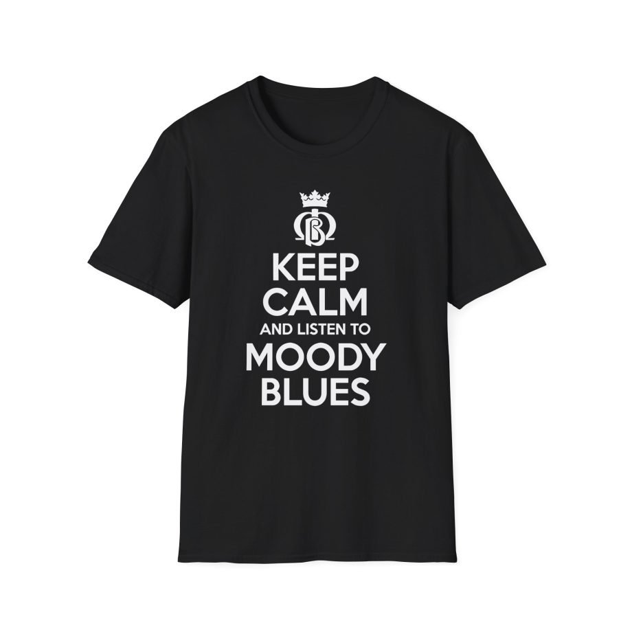 The Moody Blues Keep Calm and Listen Unisex Softstyle T-Shirt