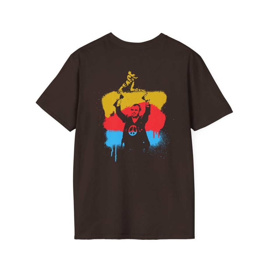 Ringo Starr Peace & Love Unisex Softstyle T-Shirt