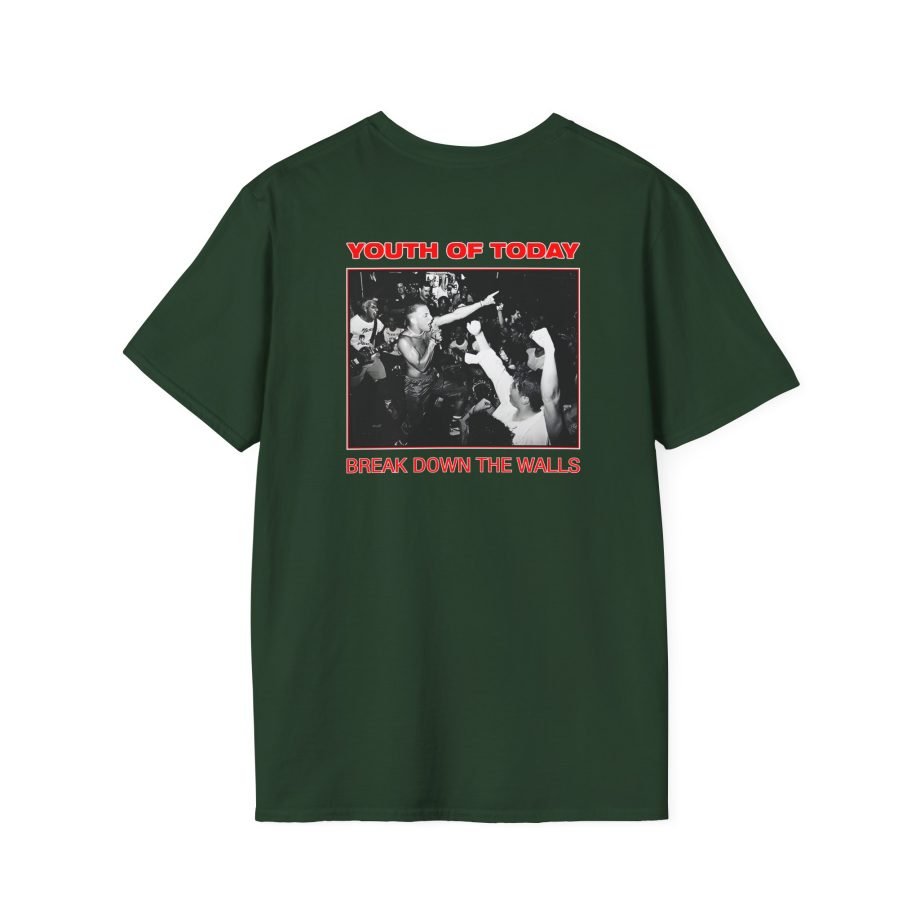 Youth of Today Break Down The Walls Unisex Softstyle T-Shirt