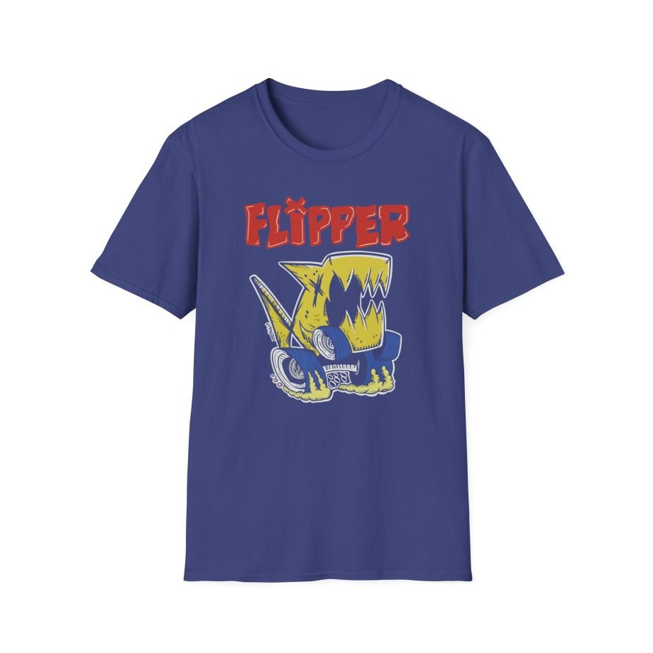 Flipper Monster Truck Unisex Softstyle T-Shirt