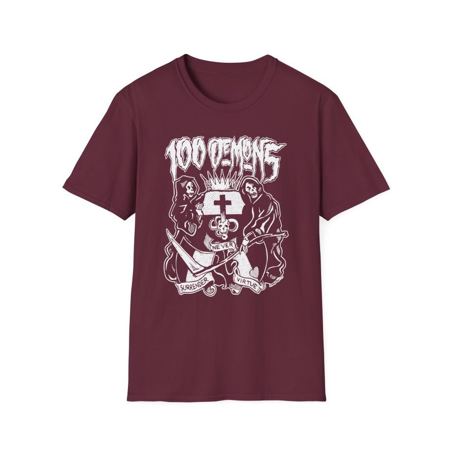 100 Demons Unisex Softstyle T-Shirt