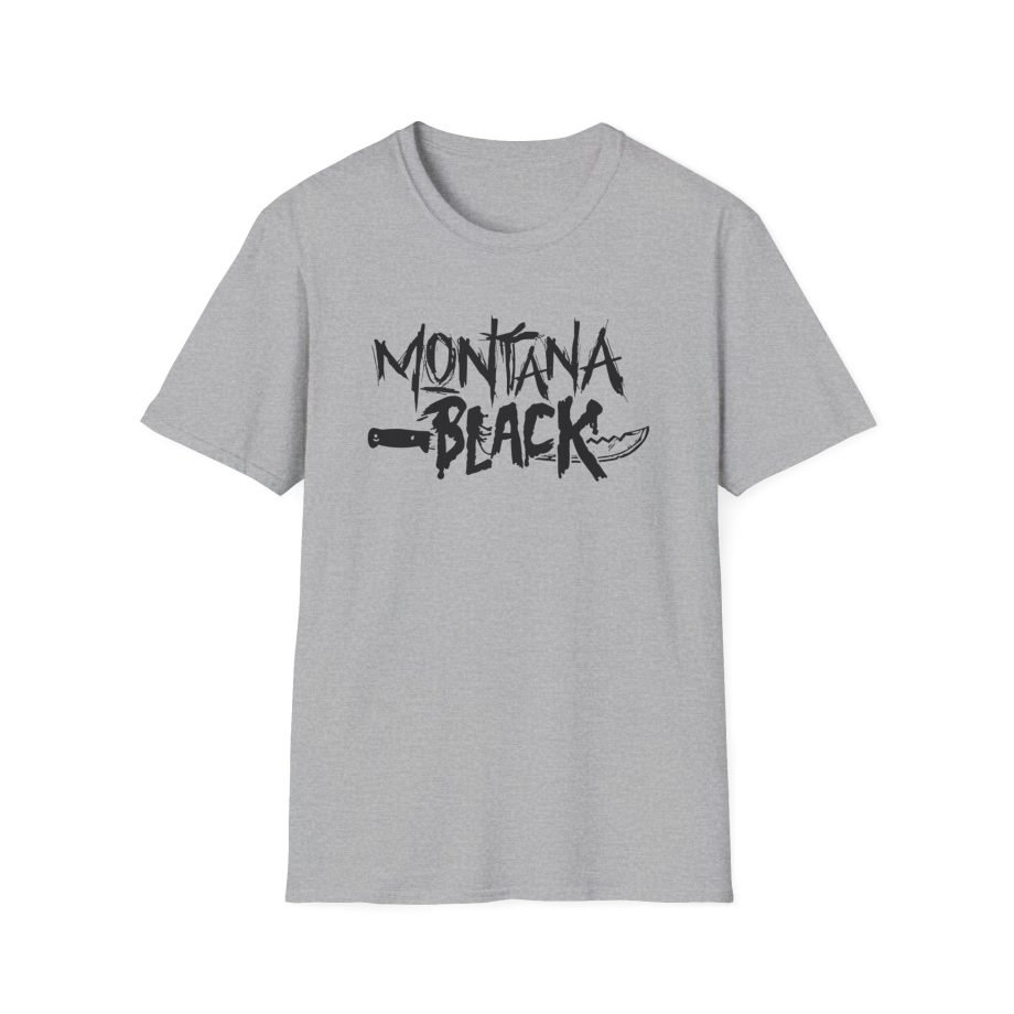 Montana Black Unisex Softstyle T-Shirt