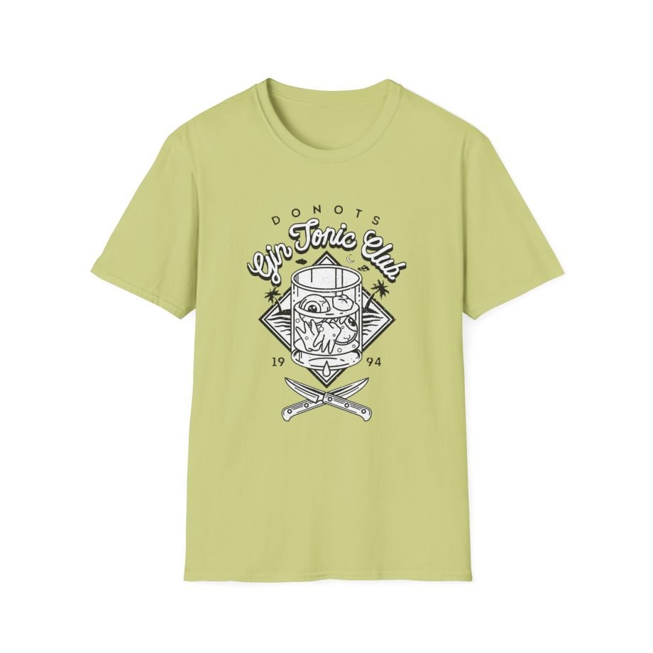 Donots Gin Tonic Club Unisex Softstyle T-Shirt