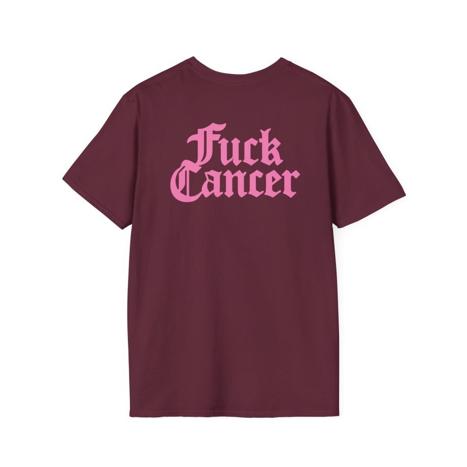Guns N Roses Fuck Breast Cancer Unisex Softstyle T-Shirt