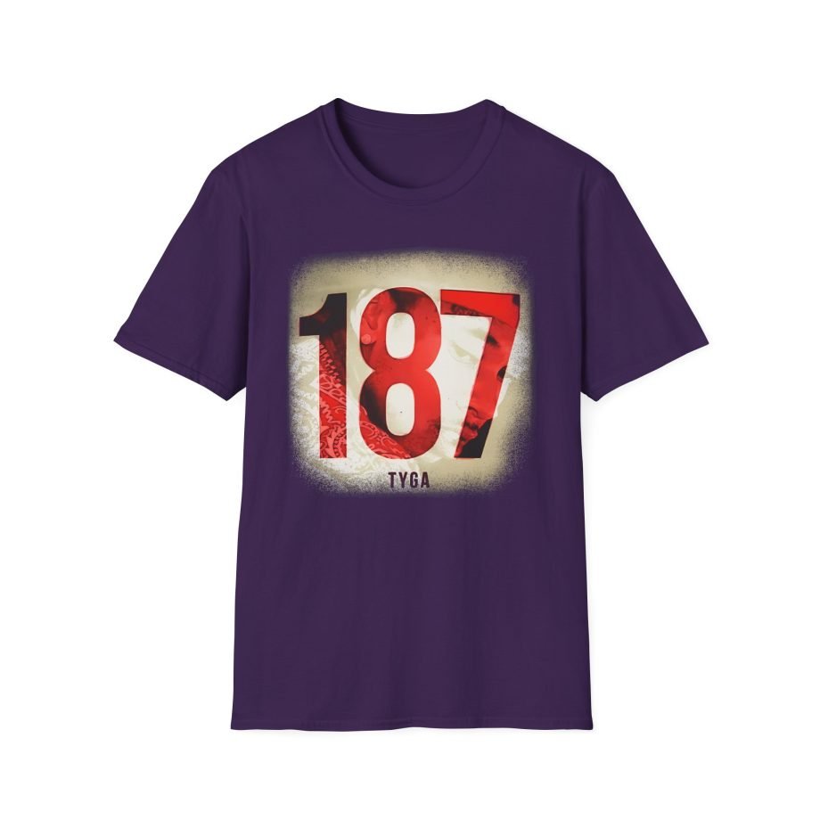 Tyga 187 Bandana Unisex Softstyle T-Shirt,