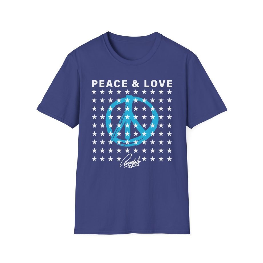 Ringo Starr Peace & Love Stars Unisex Softstyle T-Shirt