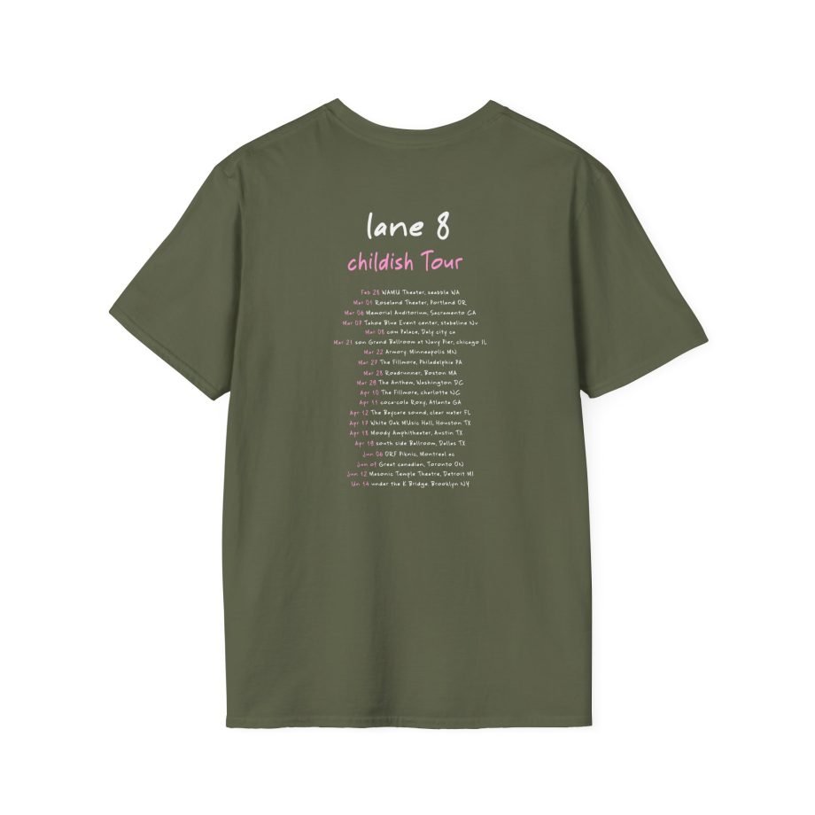 Lane 8 Childish Tour Unisex Softstyle T-Shirt