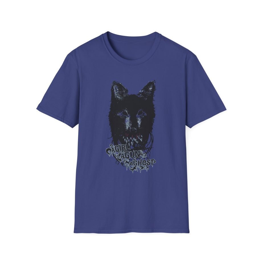 A Girl A Gun A Ghost Unisex Softstyle T-Shirt