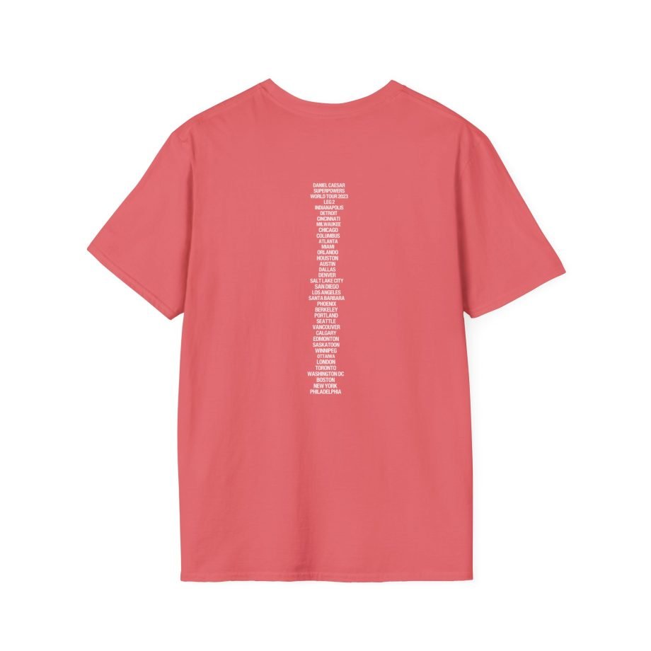 Daniel Caesar Superpowers World Tour Unisex Softstyle T-Shirt