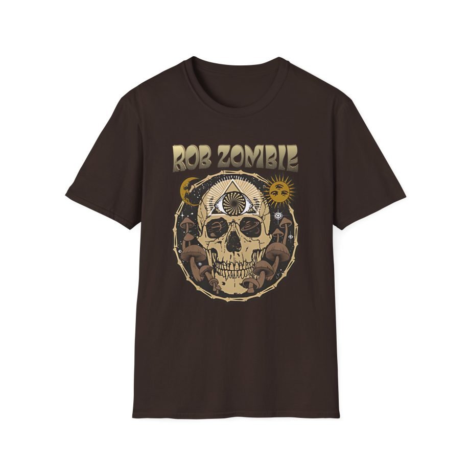 Rob Zombie Lsd Skull Unisex Softstyle T-Shirt