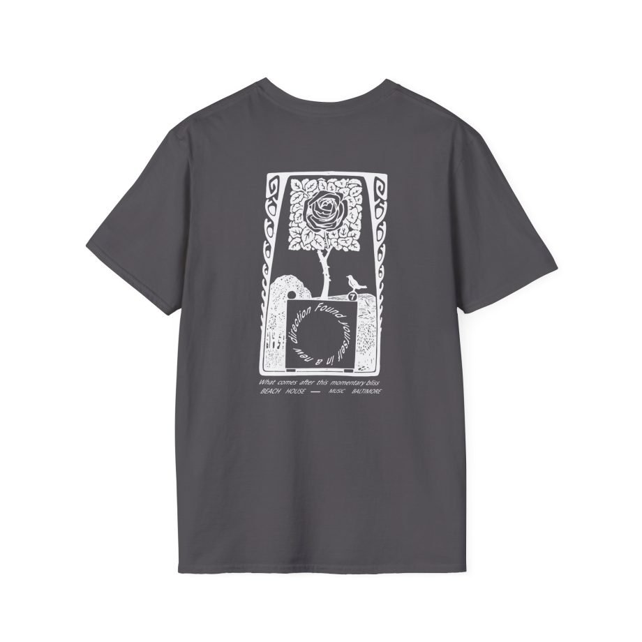 Beach House rose Unisex Softstyle T-Shirt