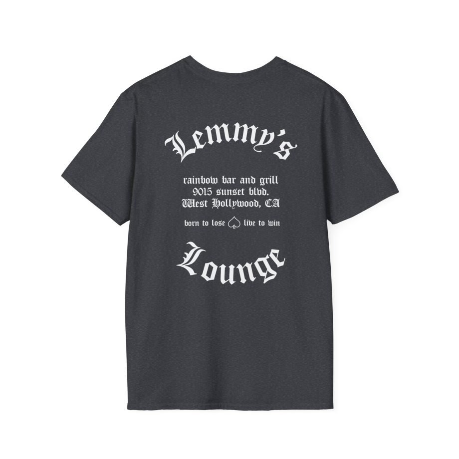 Motorhead England Lounge Unisex Softstyle T-Shirt