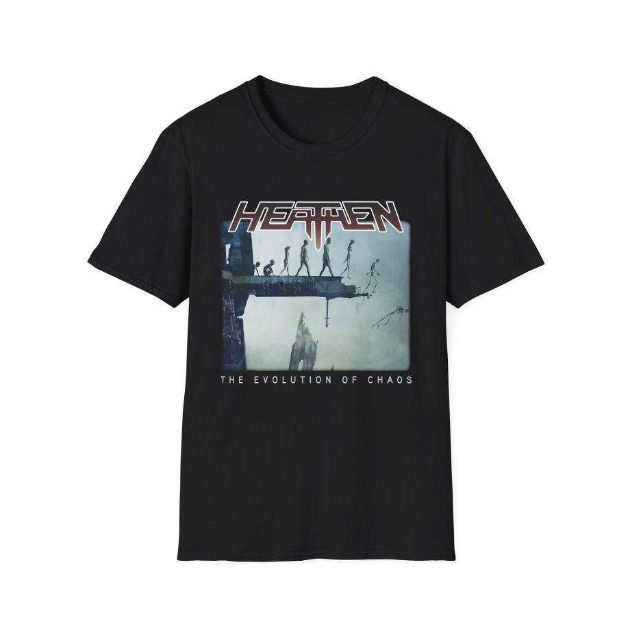 Heathen The Evolution Of Chaos Unisex Softstyle T-Shirt