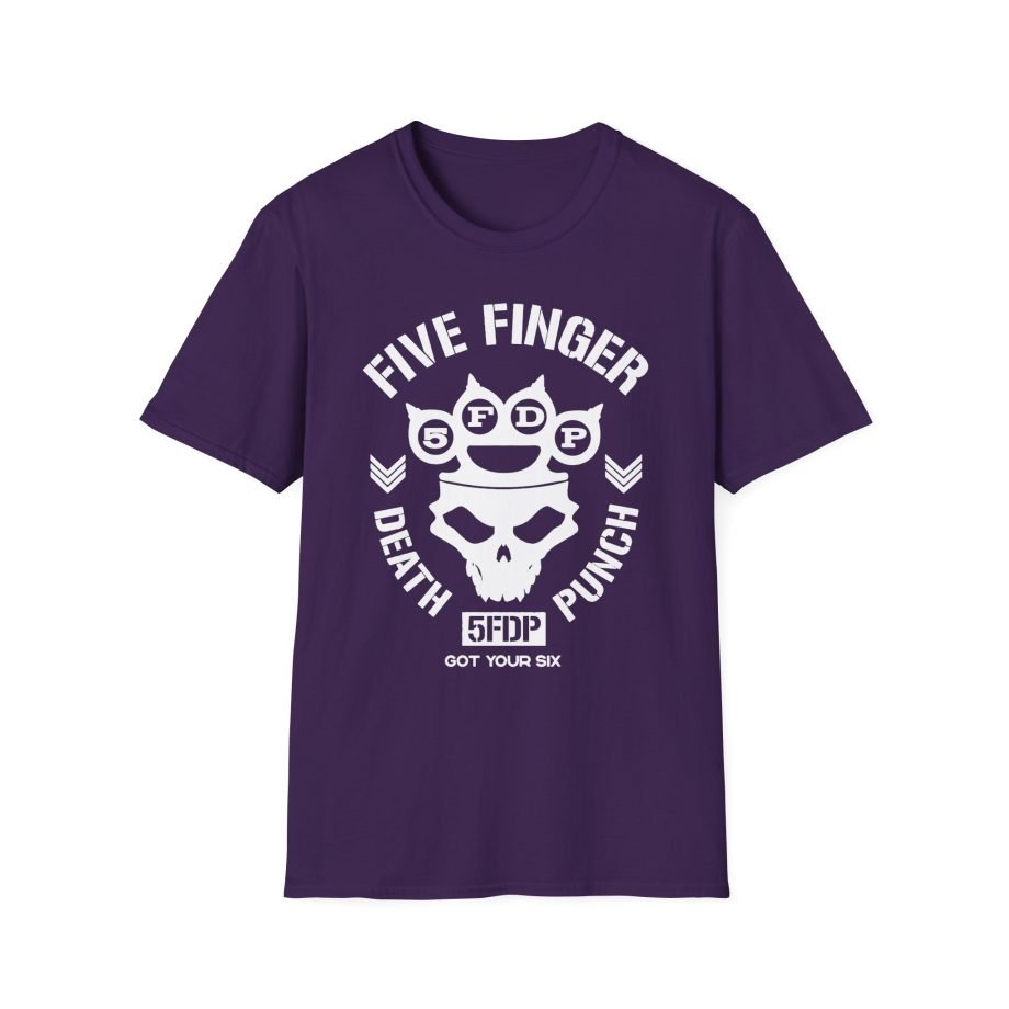 Five Finger Death Punch Knucklehead Unisex Softstyle T-Shirt