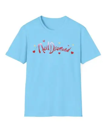 Neil Diamond Logo Heart Unisex Softstyle T-Shirt